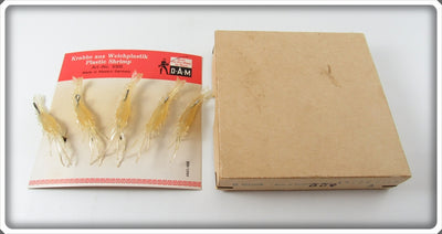 Vintage DAM Shrimp Lure Set In Box