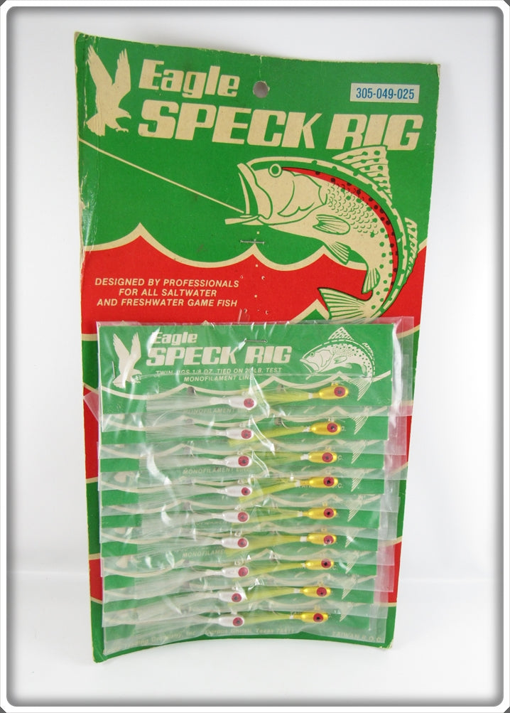 Vintage Eagle Speck Rig Dealer Display Lure
