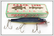 Vintage Creek Chub Purple Eel Husky Pikie Lure In Box 2335 