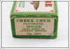 Creek Chub Golden Shiner Plunking Dinger Empty Box 6204