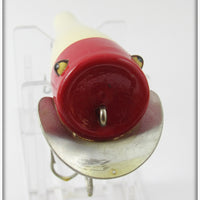 Creek Chub White & Red Head Pop-N-Dunk In Box