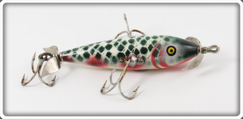 Vintage Pflueger Argyle Three Hook Minnow Lure For Sale Vintage Pflueger Argyle Three Hook Minnow Lure For Sale