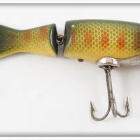Paw Paw Gold Scale Red Stripes Jointed Caster Minnow Lure