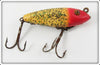 Heddon Red Head With Gold Flitter Sea Runt In Box 618RH