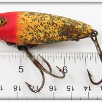 Heddon Red Head With Gold Flitter Sea Runt In Box 618RH