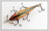 Heddon White With Red & Green Spots 00 Dowagiac Minnow