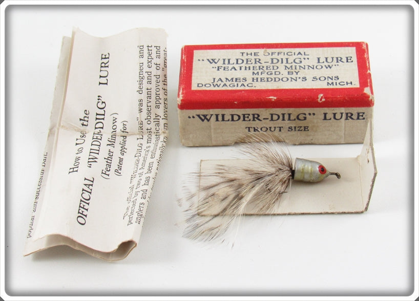 Heddon Brann's Glory Trout Size Wilder Dilg Lure In Box 31