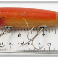 Coldwater Bait Co W.E. Phinney Orange & White Phinney's Helldiver In Box