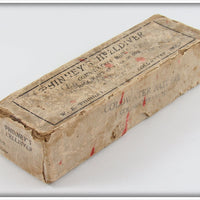 Coldwater Bait Co W.E. Phinney Orange & White Phinney's Helldiver In Box