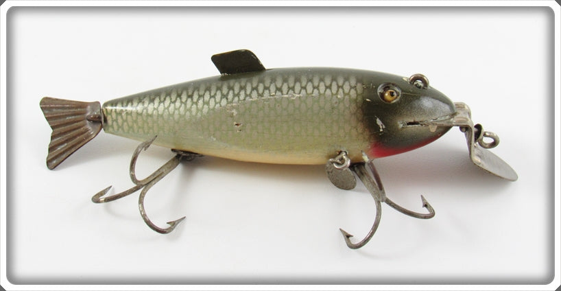 Vintage Creek Chub Silver Shiner Fintail Shiner Lure 2103