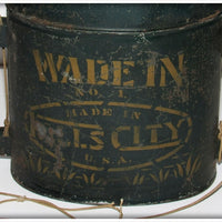 Falls City Wade In Stenciled Minnow Bucket