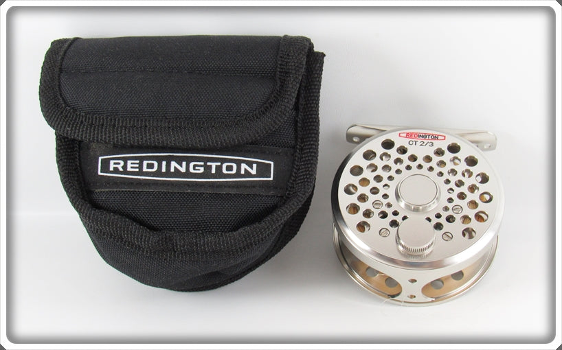 Vintage Redington CT 2/3 WF-2-F Fly Reel In Case | Tough Lures Vintage Redington CT 2/3 WF-2-F Fly Reel In Case | Tough Lures