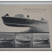 Original 1959 Century Boat Ad
