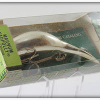 Heddon NP Nickel Plate Chrome Magnum Tadpolly Sealed In Box