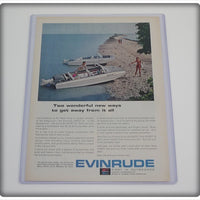 Original 1965 Evinrude Boat Ad