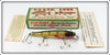 Vintage Creek Chub Perch Finish Pikie Lure In Box 701