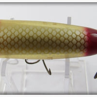 Heddon Fish Flash Gold & Red Chugger Spook GFR