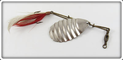 Vintage Pflueger Coburg No 5 Fluted Spinner Lure