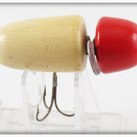 Pflueger Kingfisher White Red Head Globe X3796