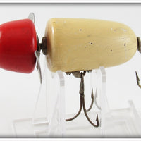 Pflueger Kingfisher White Red Head Globe X3796