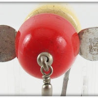 Pflueger Kingfisher White Red Head Globe X3796