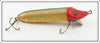 Vintage Heddon Red Head Shiner Vamp Lure 7509PRH