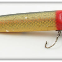 Vintage Heddon Red Head Shiner Vamp Lure 7509PRH
