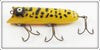 Vintage Heddon Yellow Coachdog Lucky 13 Lure 2500 CDY