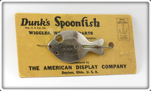 American Display Co Dunk's Spoonfish On Card