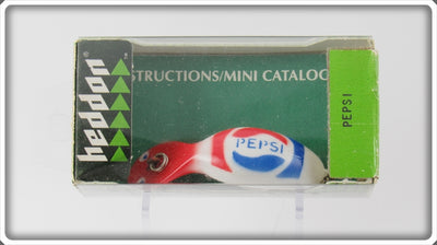 Heddon Pepsi Advertising Clatter Tad In Box