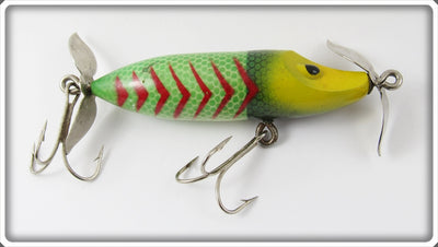 Rinehart Red Bar Green Scale Yellow Face Toper