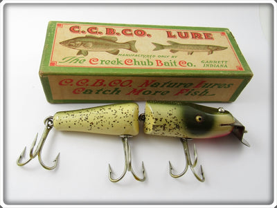 Creek Chub Silver Flash Jointed Pikie In Box