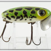 Fred Arbogast Frog Inline Vertical Screws Jitterbug Lure 