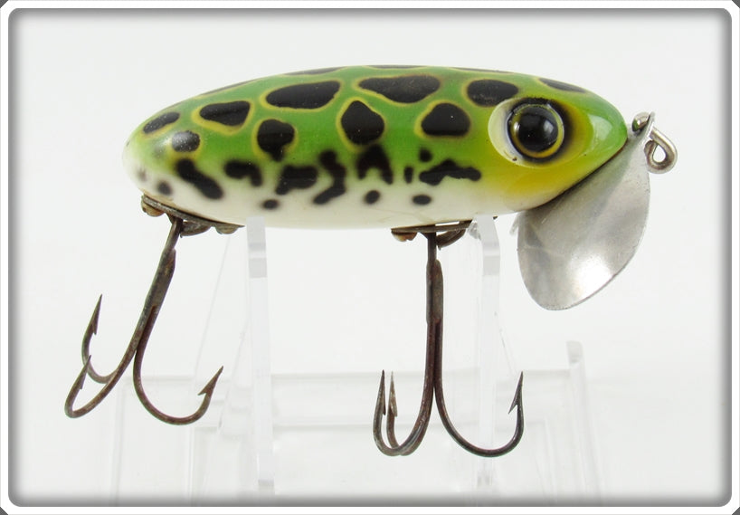 Fred Arbogast Frog Inline Vertical Screws Jitterbug Lure 