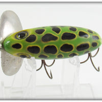 Fred Arbogast Frog Inline Vertical Screws Jitterbug
