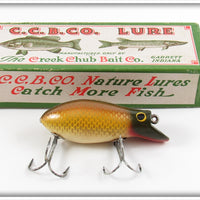 Creek Chub Golden Shiner Dive Bomber Kreeker Lure In Box 6604 