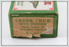 Creek Chub Golden Shiner Dive Bomber Kreeker In Box 6604