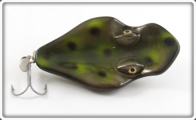 Vintage Auston Lure Company Green Big Toad Lure 