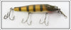 Creek Chub Golden Shiner With Stripes Snook Pikie In Box 3404 W Special