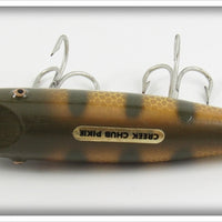 Creek Chub Golden Shiner With Stripes Snook Pikie In Box 3404 W Special