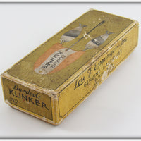 Lou J Eppinger Inc Yellow & Green Scale Dardevle Klinker Frog In Box