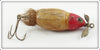 Vintage Paw Paw Red Head Natural Hair Mouse Lure 64