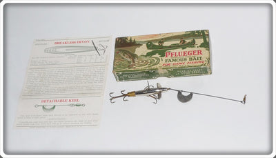 Pflueger Nickel Devon Minnow In Correct Box 289