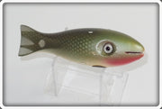 Vintage Snook Bait Co Green Mullet Weasel Lure