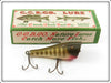 Vintage Creek Chub Pikie Scale Plunker Lure In Box 3200 