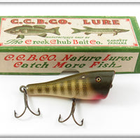 Vintage Creek Chub Pikie Scale Plunker Lure In Box 3200 
