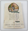 Vintage The Creek Chub Bait Co Old Fisherman Pocket Catalog 