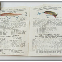 The Creek Chub Bait Co Old Fisherman Pocket Catalog