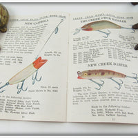 The Creek Chub Bait Co Old Fisherman Pocket Catalog