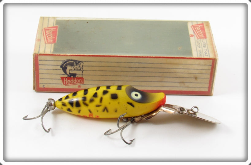 Heddon Yellow Coachdog Deep Dive River Runt In Box DD 9110 YCD